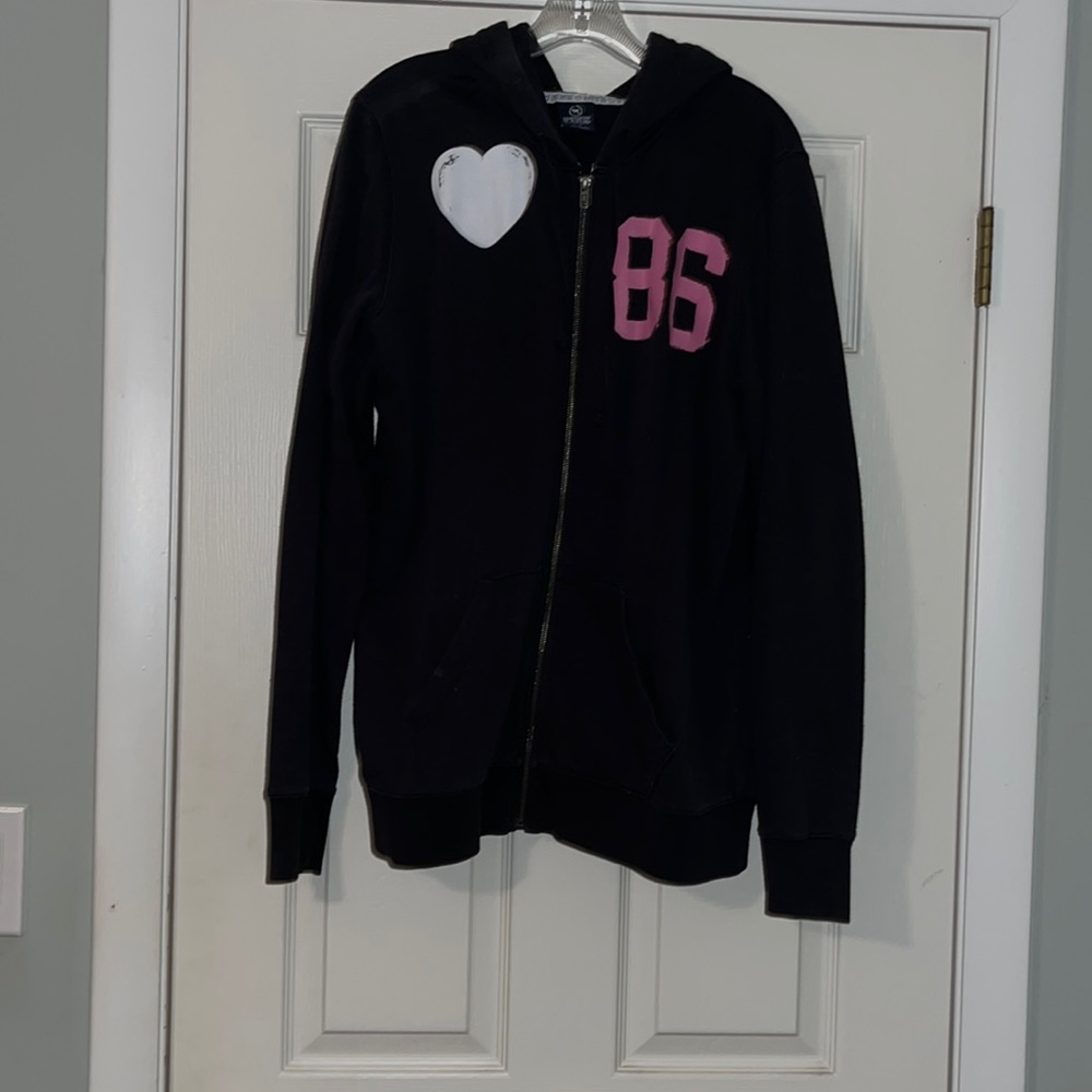 Victoria Secret pink zip up hoodie
